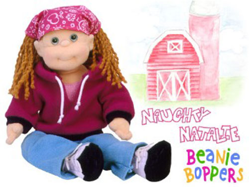 TY Beanie Bopper - NAGHTY NATALIE