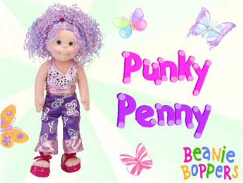 TY Beanie Bopper - PUNKY PENNY
