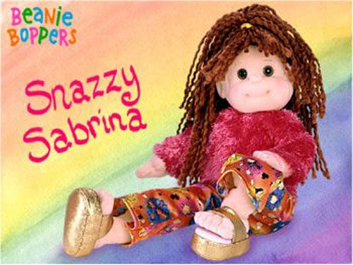 TY Beanie Bopper - SNAZZY SABRINA