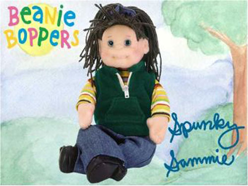 TY Beanie Bopper - SPUNKY SAMMIE