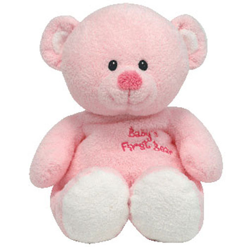 Baby TY - BABY'S FIRST BEAR PINK
