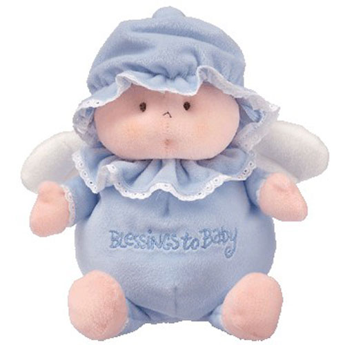 Baby TY - BLESSINGS TO BABY the Angel Bear (blue)