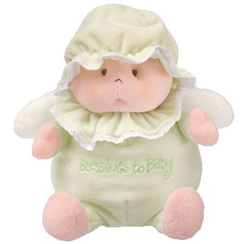 Baby TY - BLESSINGS TO BABY the Angel Bear (green)