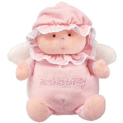 Baby TY - BLESSINGS TO BABY the Angel Bear (pink) (10 inch)