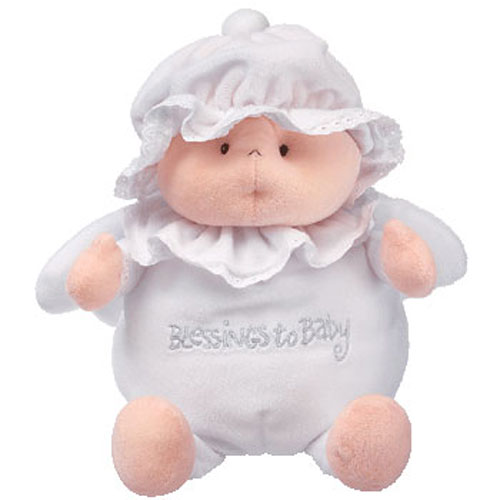Baby TY - BLESSINGS TO BABY the Angel Bear (white)