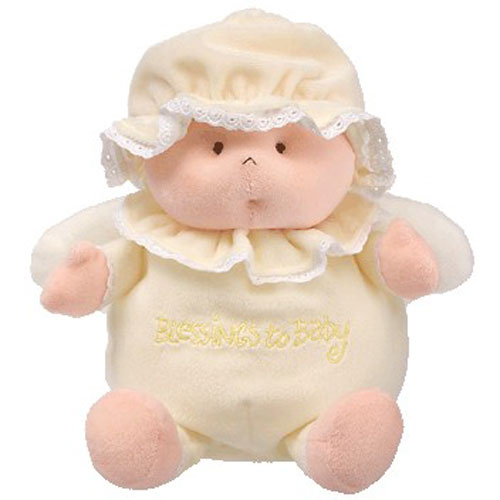 Baby TY - BLESSINGS TO BABY the Angel Bear (yellow)