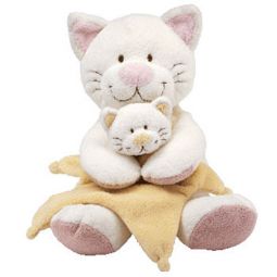 Baby TY - CUDDLEKITTY the Cat (Holding Blanket) (13 inch)