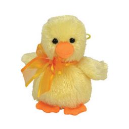 TY Basket Beanie Baby - BILLINGSLY the Duck (3.5 inch)