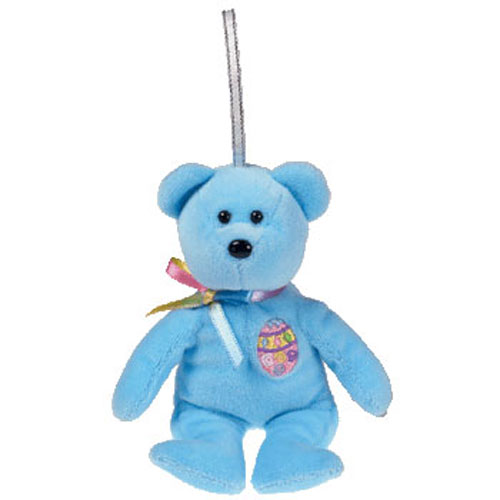 TY Basket Beanie Baby - CANDIES the Bear