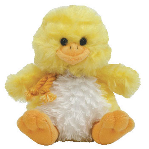 TY Basket Beanie Baby - COOP the Chick (4 inch)