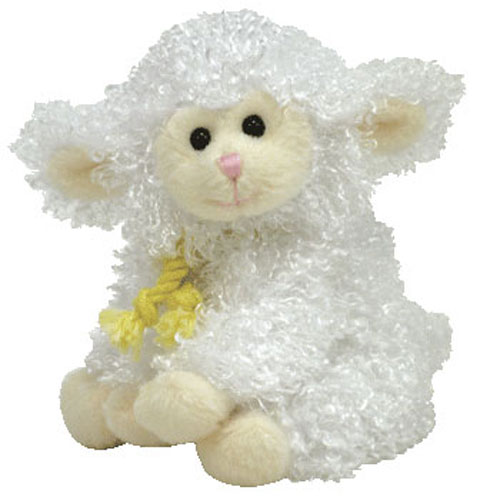 TY Basket Beanie Baby - FLOXY the Lamb