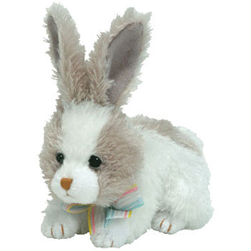 TY Basket Beanie Baby - HOBSY the Bunny