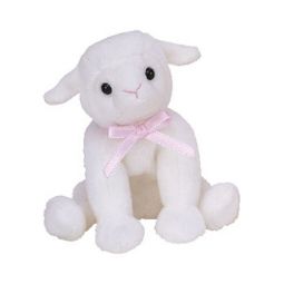 TY Basket Beanie Baby - LULLABY the Lamb (4.5 inch)