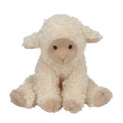 TY Basket Beanie Baby - MEEKINS the Lamb (3.5 inch)