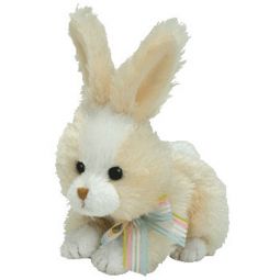 TY Basket Beanie Baby - TOPSY the Bunny (4.5 inch)