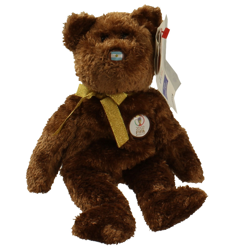 TY Beanie Baby - CHAMPION the FIFA Bear ( Argentina )