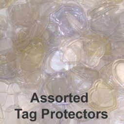 TY Beanie Baby Tag Protectors - 1000 COUNT  (assorted styles - used)