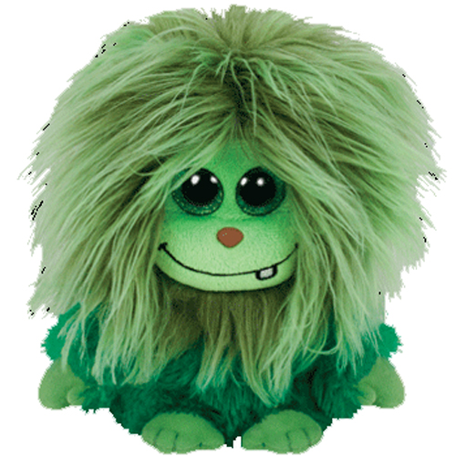 TY Frizzys - SCOOPS the Green Monster (Medium Size - 8 inch)