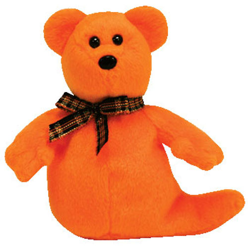 TY Halloweenie Beanie Baby - HAUNTED the Ghost Bear