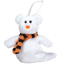 TY Halloweenie Beanie Baby - QUIVERS the Ghost Bear (4 inch)