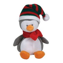 TY Jingle Beanie Baby - ICICLES the Penguin (5 inch)