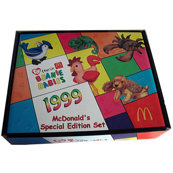 TY McDonald's Teenie Beanies - 1999 Boxed Set #1-12