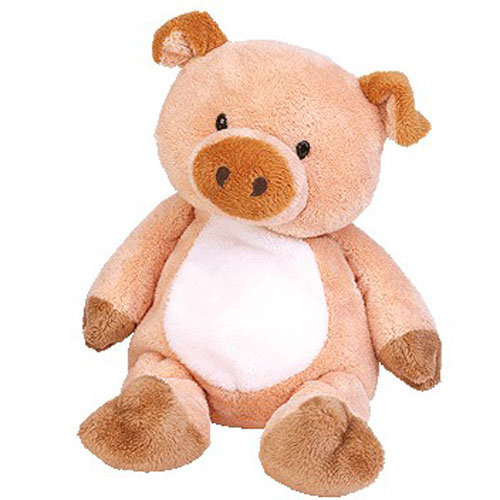 TY Pluffies - CORKSCREW the Pig (11 inch)