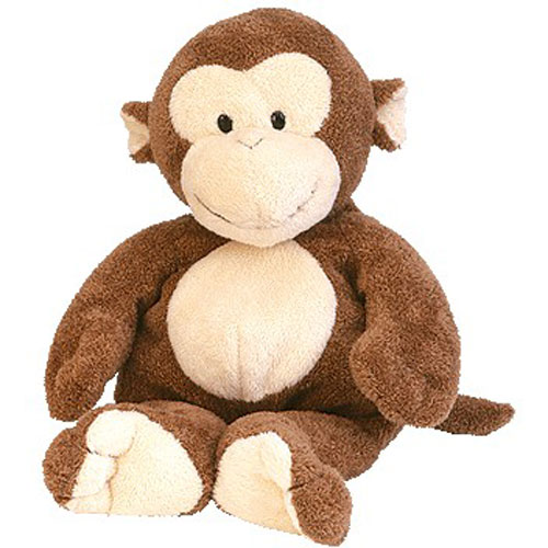TY Pluffies - DANGLES the Monkey (Soft Eyes Version) (10 inch)