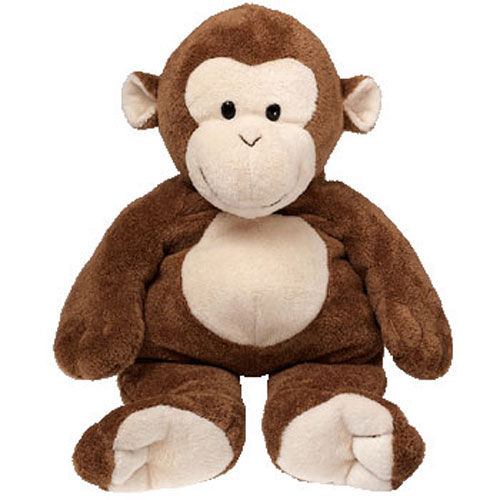 TY Pluffies - DANGLES the Monkey (Large Version - 14 Inches)