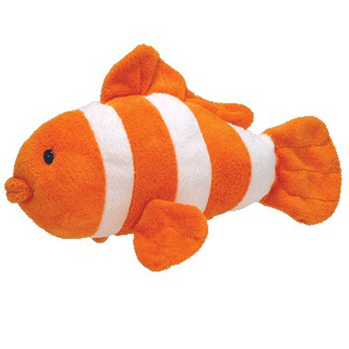 TY Pluffies - GILLY the Clown Fish (11.5 inch)