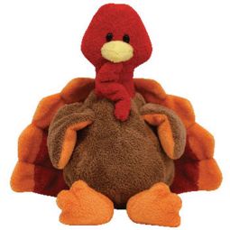 TY Pluffies - GOBBLE the Turkey (9 inch)