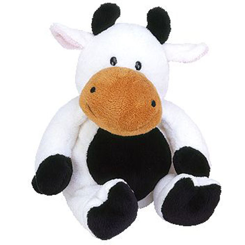 TY Pluffies - GRAZER the Cow (11 inch)