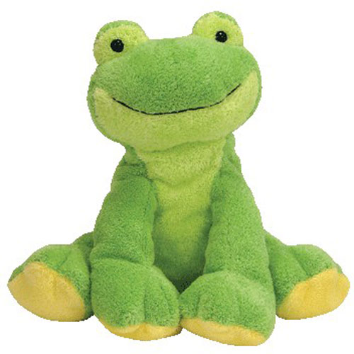 TY Pluffies - LEAPERS the Frog (8 inch)