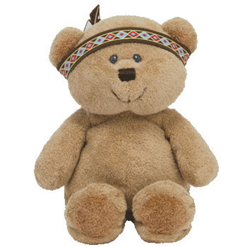 TY Pluffies - LIL FEATHER the Bear (Barnes & Noble Exclusive)
