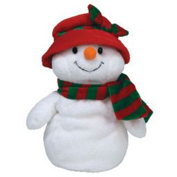 TY Pluffies - MS. SNOW the Snowwoman (8.5 inch)