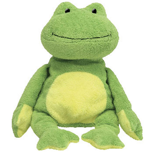 TY Pluffies - PONDS the Frog (10 inch)