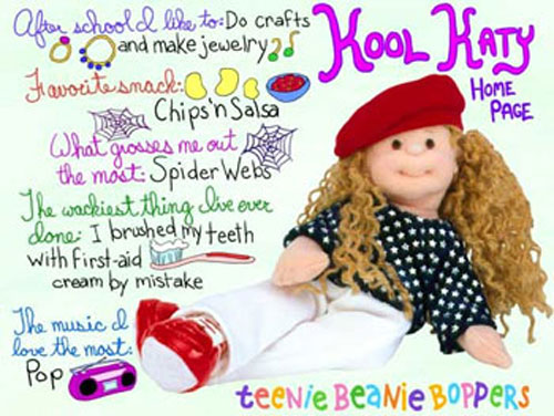 TY Teenie Beanie Bopper - KOOL KATY