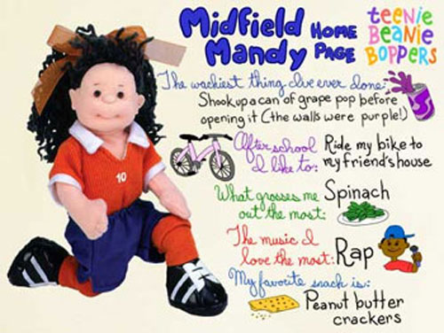 TY Teenie Beanie Bopper - MIDFIELD MANDY