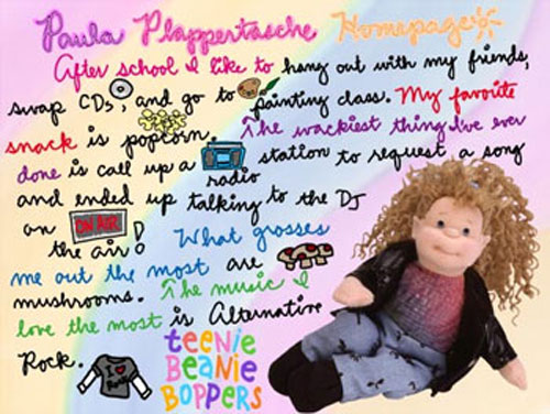 TY Teenie Beanie Bopper - PAULA PLAPPERTASCHE