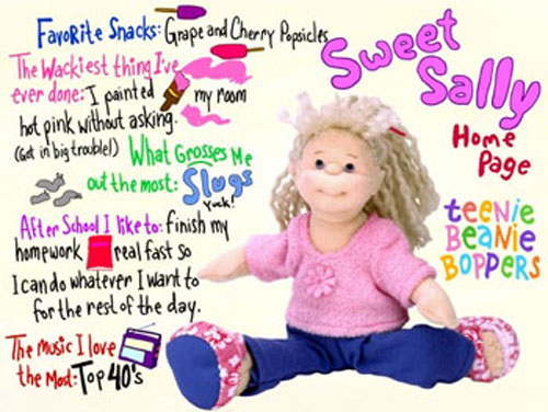 TY Teenie Beanie Bopper - SWEET SALLY