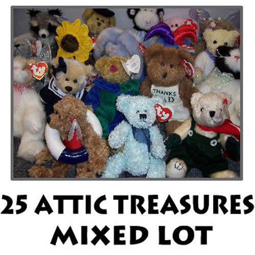 TY Attic Treasures - Mixed Lot of 25 Attics (Nice Mix)
