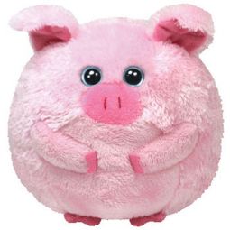 TY Beanie Ballz - BEANS the Pig (Medium Size - 8 inch)