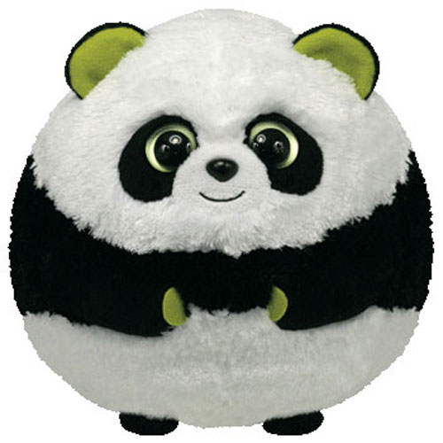 TY Beanie Ballz - BONSAI the Panda Bear (Medium Size - 8 inch)