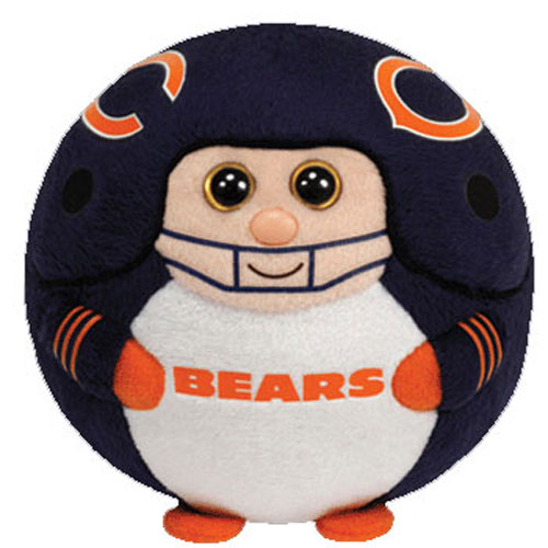 TY NFL Beanie Ballz - CHICAGO BEARS (Medium Size - 8 inch)