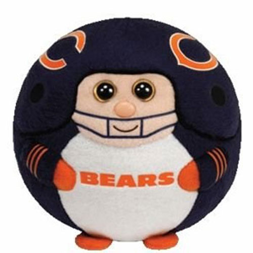 TY NFL Beanie Ballz - CHICAGO BEARS (LARGE - 12 inch tall / 42 inch around)