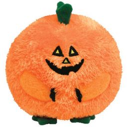 TY Beanie Ballz - CARVER the Pumpkin (Regular Size - 5 inch)