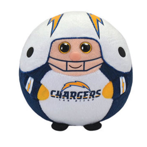 TY NFL Beanie Ballz - SAN DIEGO CHARGERS (Regular Size - 5 inch)
