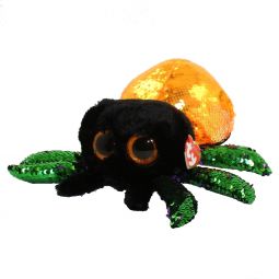 TY Flippables Sequin Plush - GLINT the Spider (Medium Size - 9 inch)