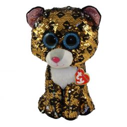 TY Flippables Sequin Plush - STERLING the Cat (Medium Size - 9 inch)