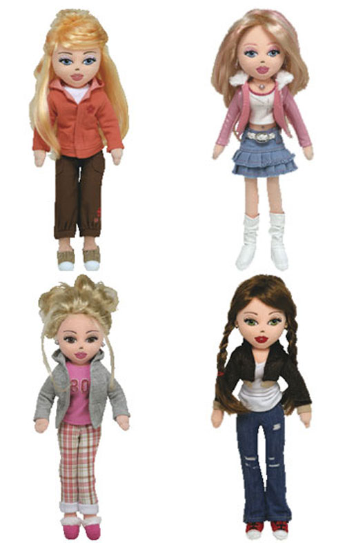 TY Girlz - Set of 4 Interactive Dolls (February 2008 Release)